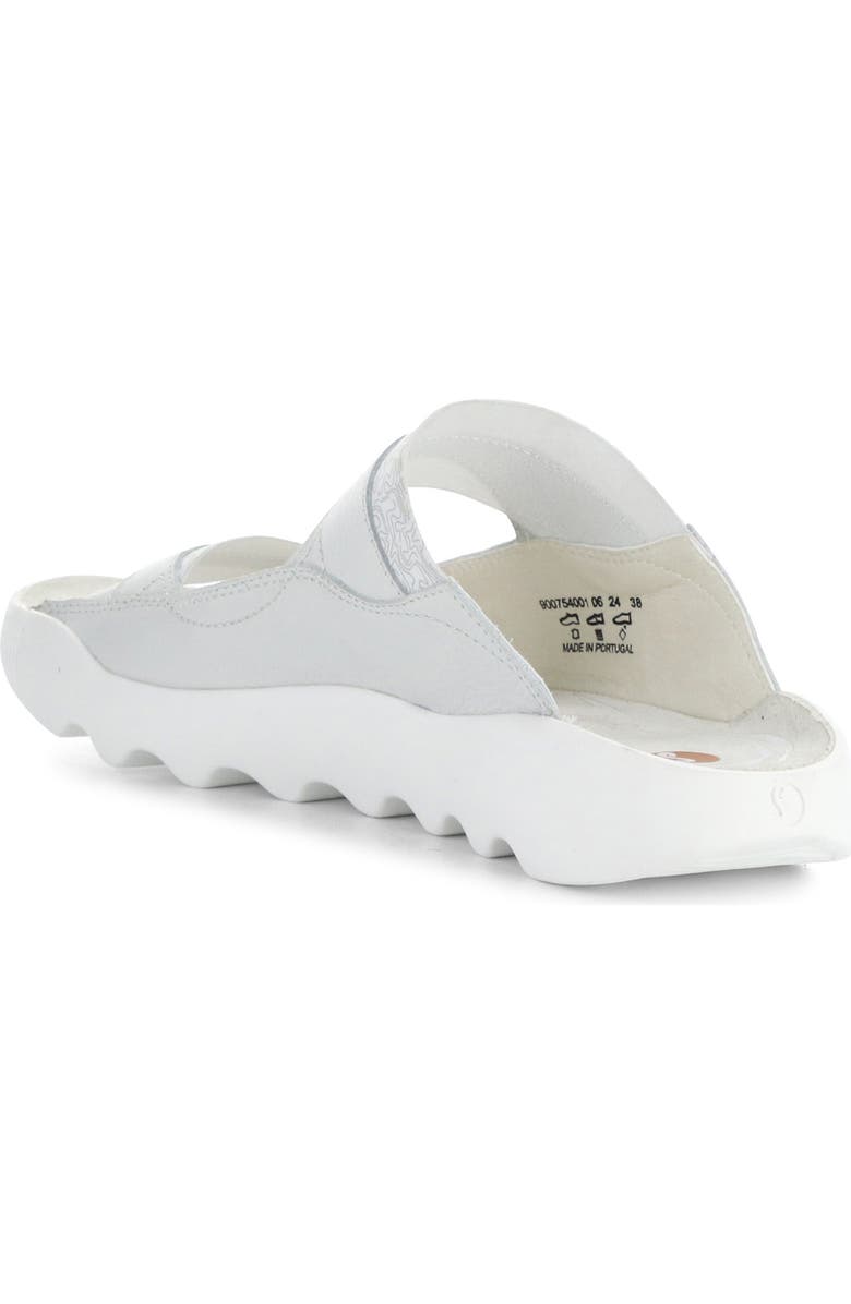 Fly London Welm Sport Sandal, Alternate, color, White Smooth Leather
