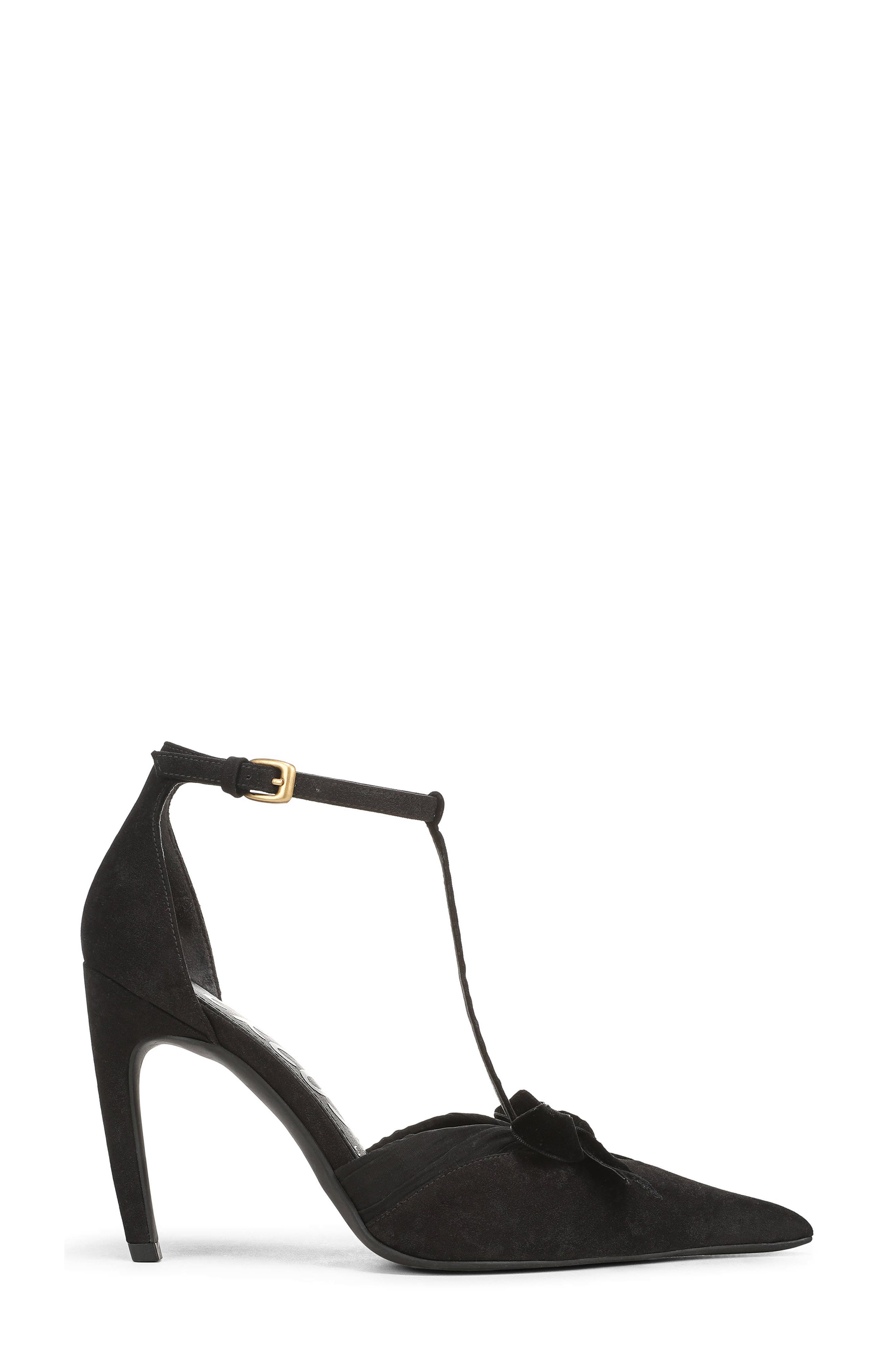 Odina T-Strap Pump, Alternate, color, BLACK