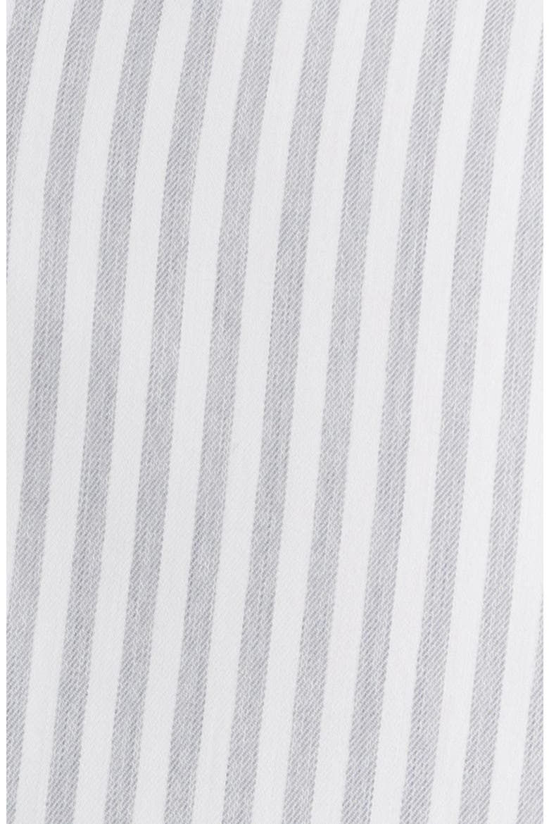 Cannon Crown Lite Stripe Performance Twill Button-Up Shirt, Alternate, color, GALE GREY