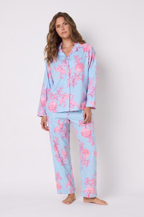 Sushi Poplin Pajama Set