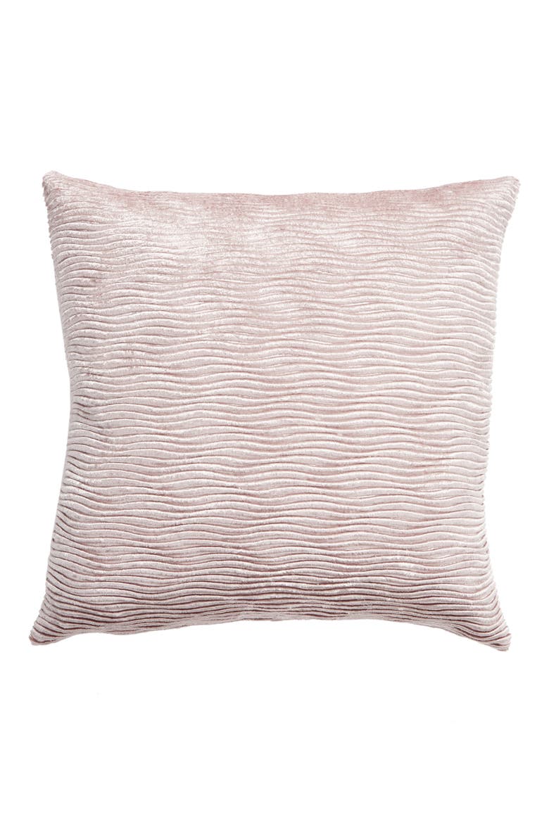 Farmhouse Floral Ribbed Accent Pillow, Main, color, LAVENDER