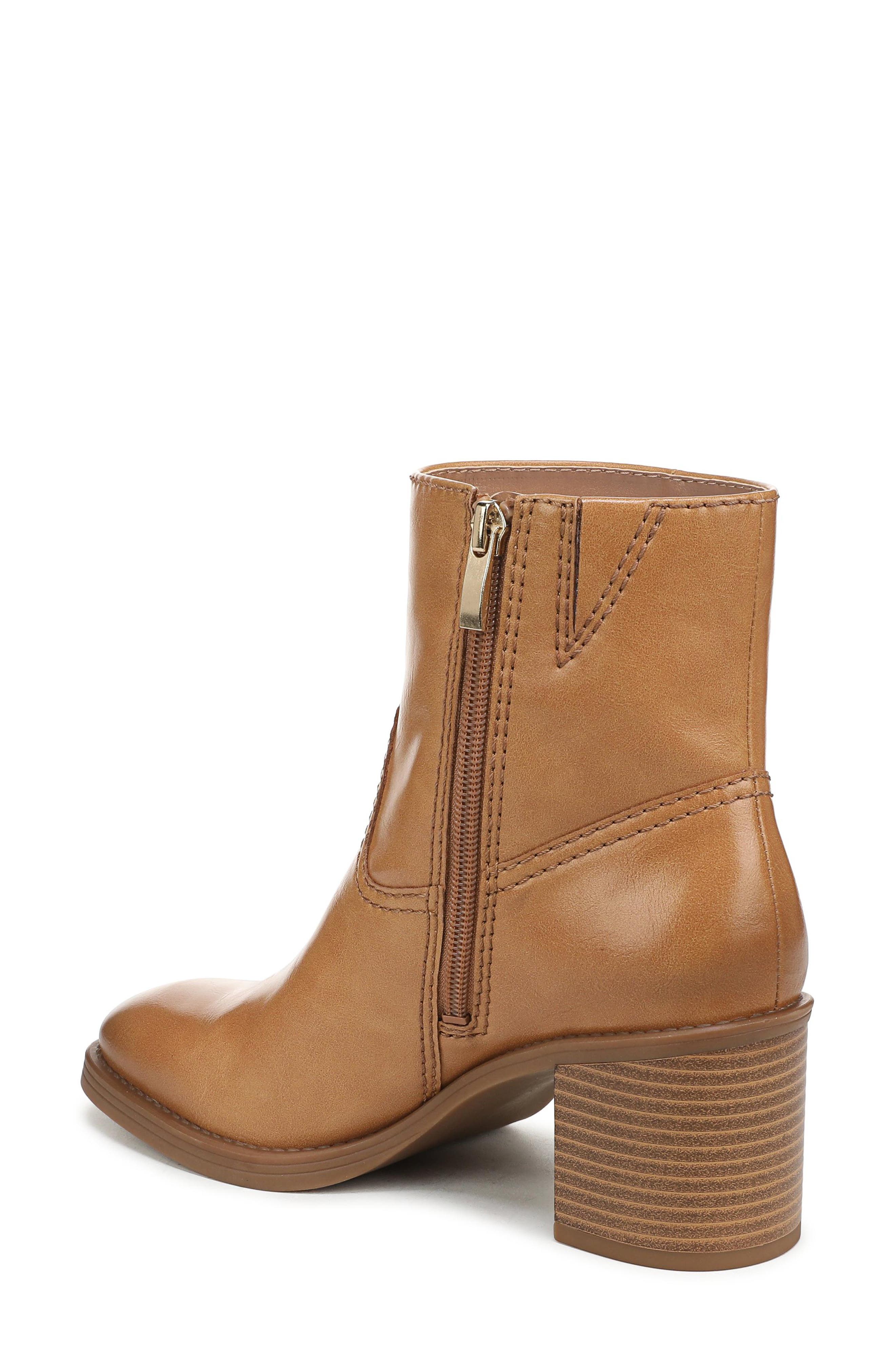 Kaiden Faux Leather Short Boot, Alternate, color, BROWN TAWNY CANYON