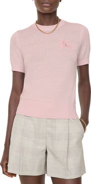 Burberry Knight Wool Cotton Top