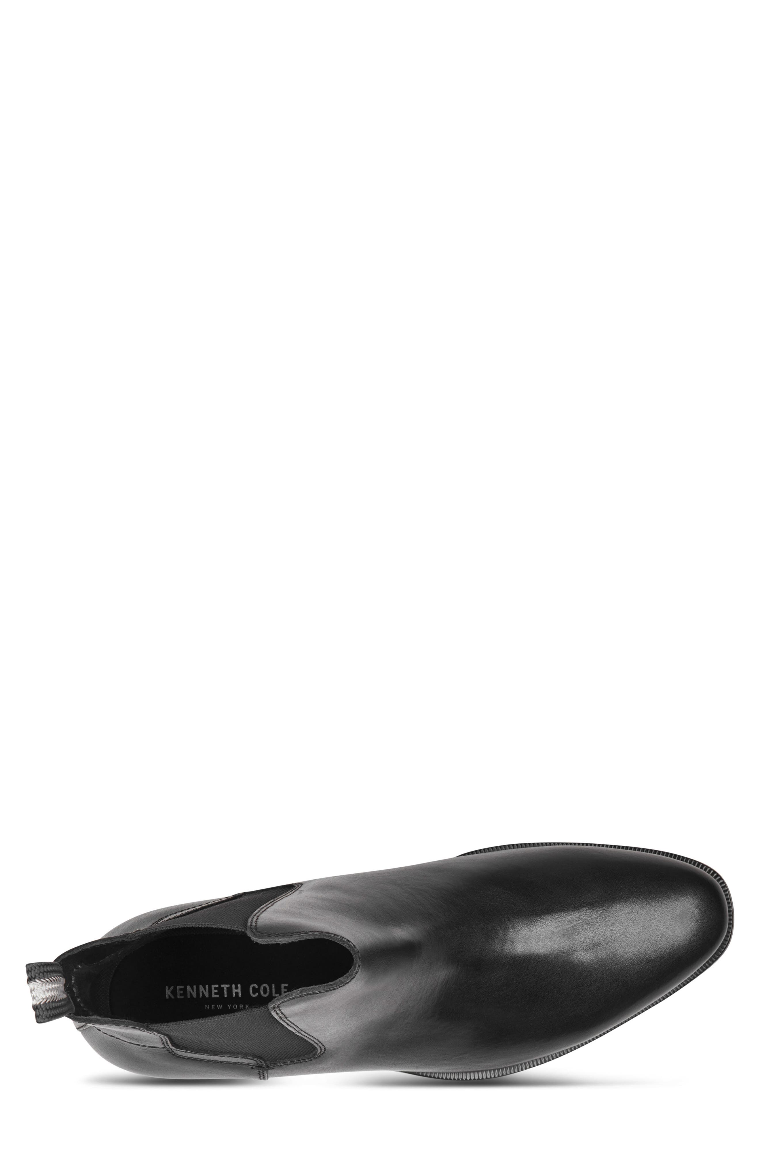 Kenneth Cole New York Raymond Chelsea Boot, Alternate, color, Black/ Charcoal/ Silver