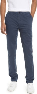 Billy Reid Stretch Cotton Straight Leg Chinos