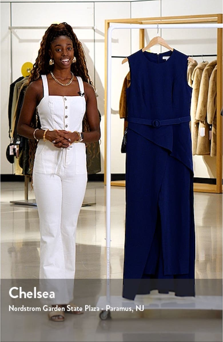Owen Belted Maxi Jumpsuit, sales video thumbnail