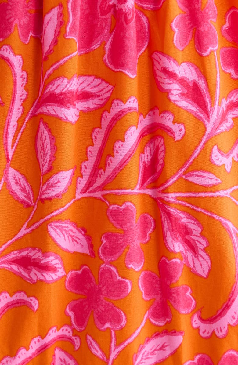 SUGARLIPS Rea Floral Tiered Cotton Dress, Alternate, color, 