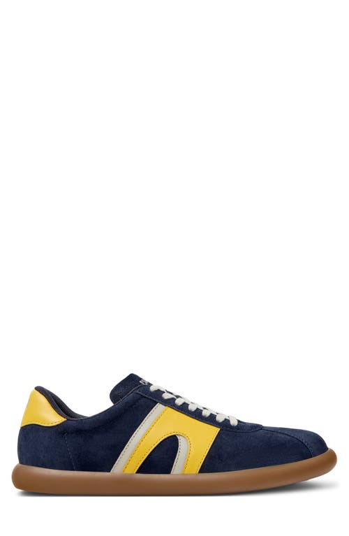 Camper Pelotas Soller Leather Sneakers In Blue