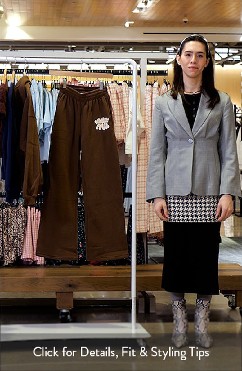 Logo Wide Leg Sweatpants, sales video thumbnail