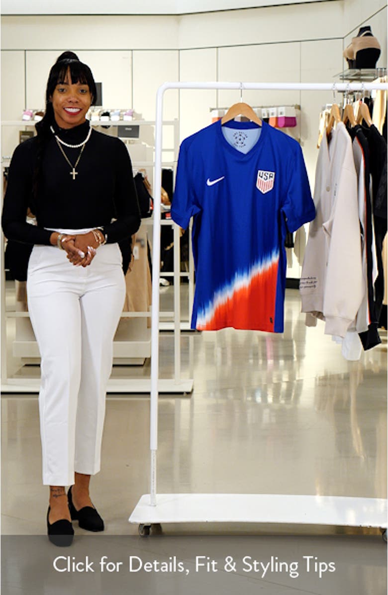 Men's Nike Blue USMNT 2024 Away Replica Jersey, sales video thumbnail