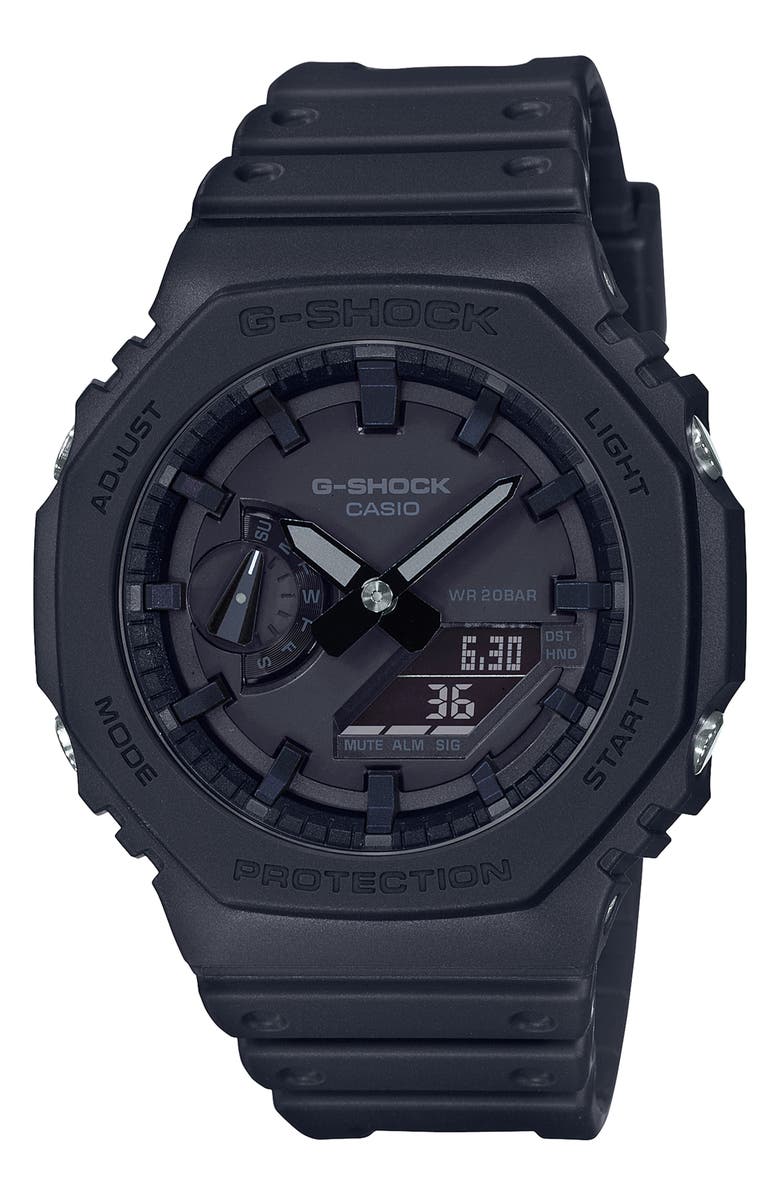 G-SHOCK GA2100 Ana-Digi Resin Watch, 48.5mm, Main, color, 