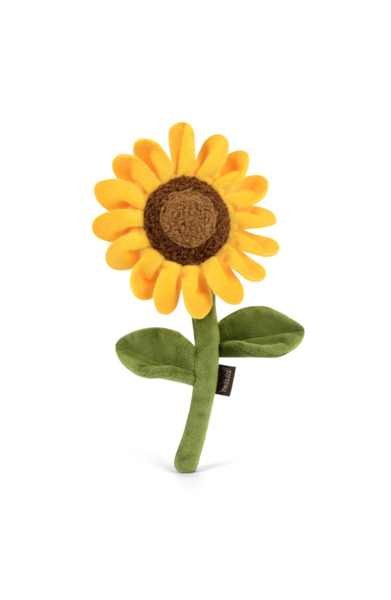 P.L.A.Y. Blooming Buddies Sassy Sunflower Plush Dog Toy, Main, color, Multicolored