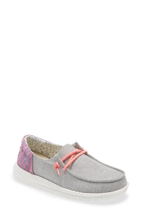 Wendy Moc Toe Sneaker (Toddler, Little Kid & Big Kid)