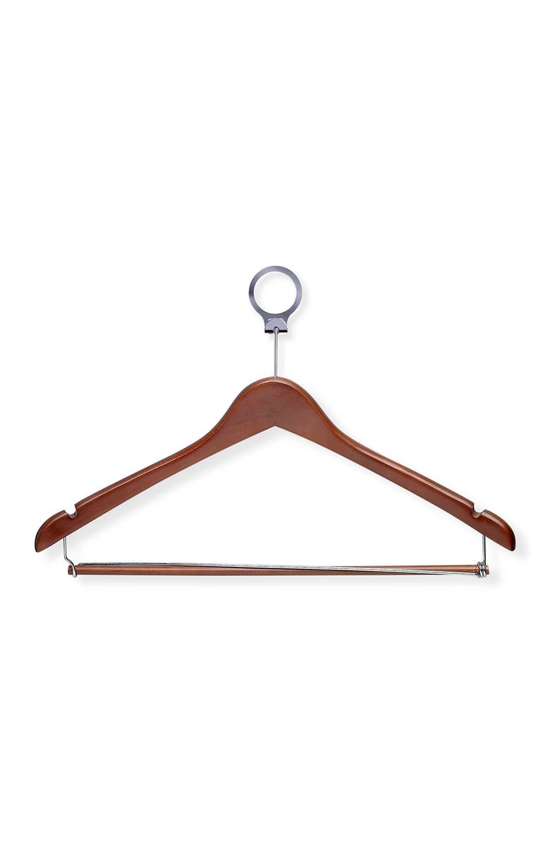 HONEY-CAN-DO 24 Pack Cherry Hotel Hangers, Main, color,