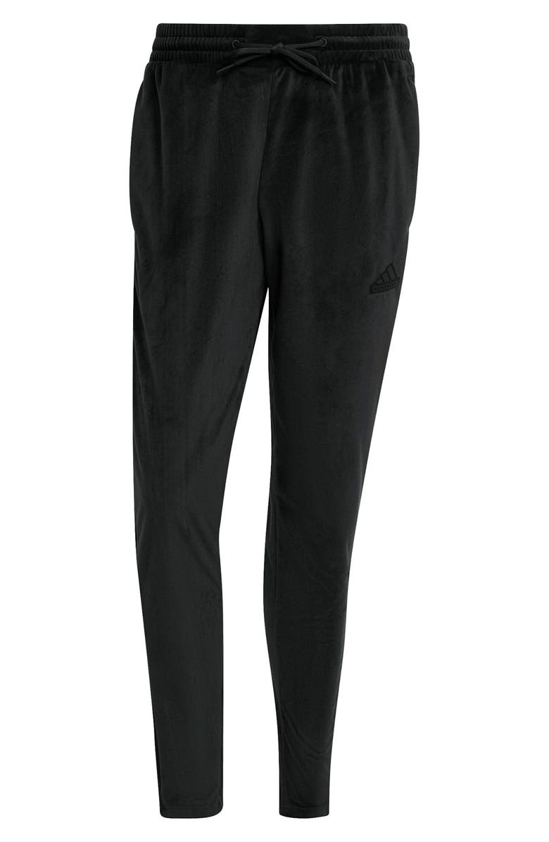 ADIDAS SPORTSWEAR House of Tiro Recycled Polyester Velour Track Pants, Alternate, color, 