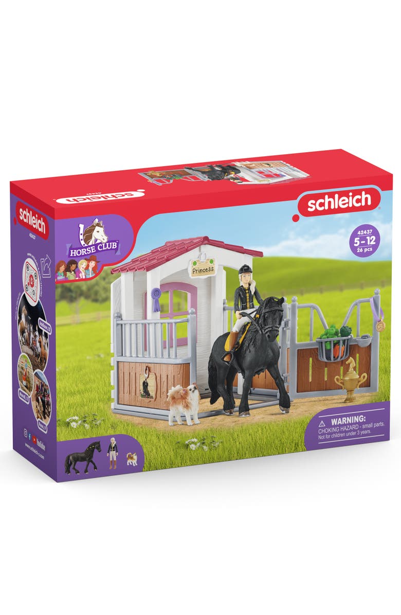 Schleich Horse Club Horse Box With Tori & Princess Playset, 15 Pieces, Alternate, color, Multicolored