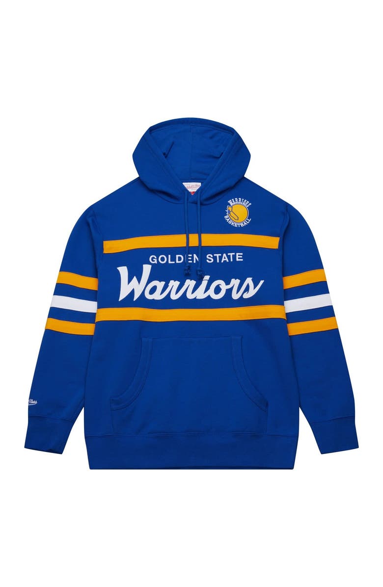 Mitchell & Ness Men's Mitchell & Ness Royal Golden State Warriors Head Coach Pullover Hoodie, Alternate, color, Royal