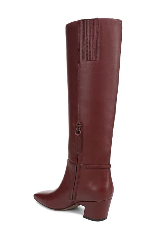 Franco Sarto Sorelina Knee High Boot In Burgundy