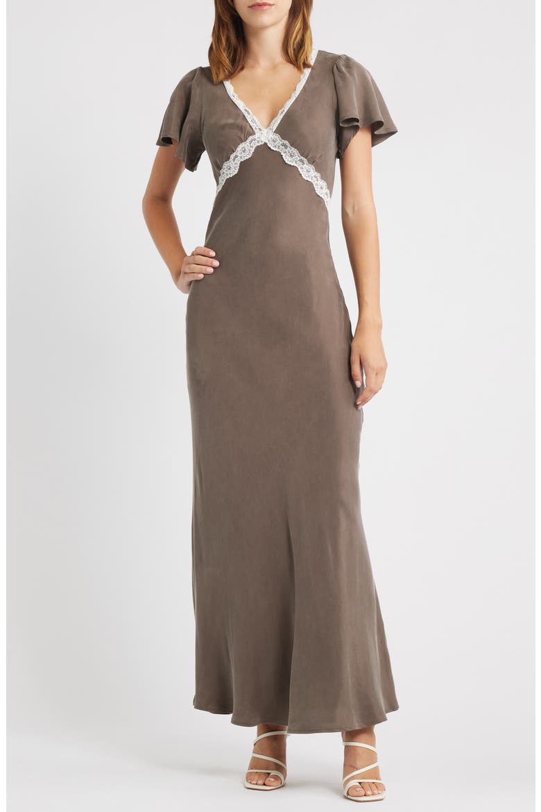 Kathryn Maxi Dress, Main, color, WARM GREY
