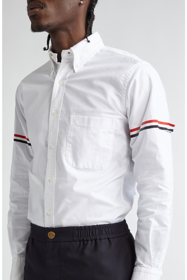 Classic Cotton Poplin Button-Down Shirt, Alternate, color, WHITE