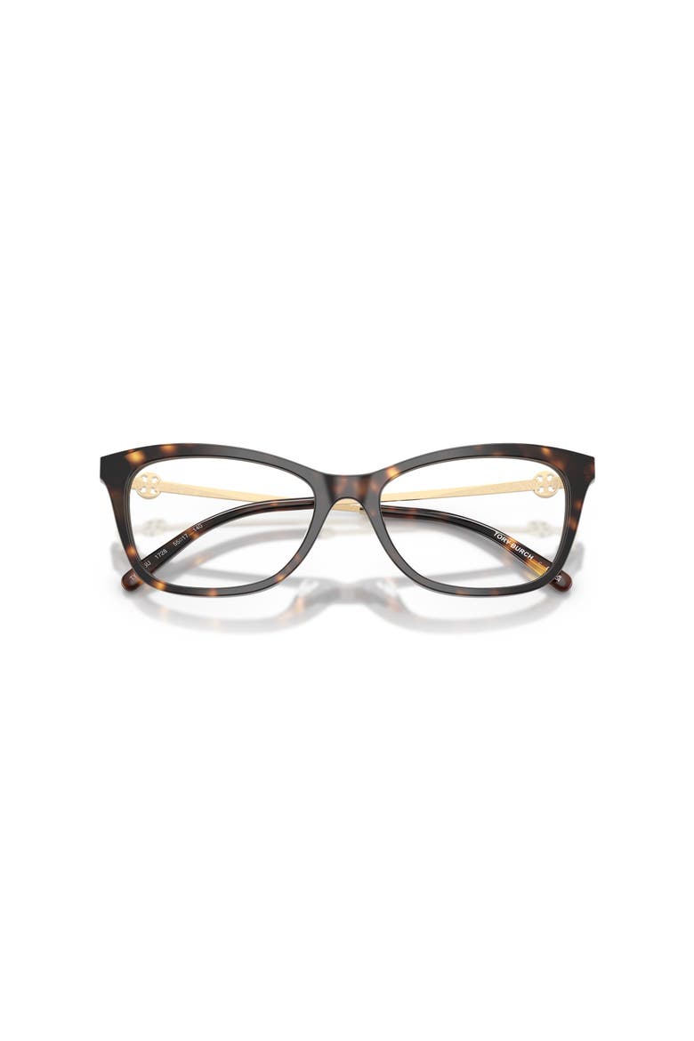 55mm Square optical glasses, Alternate, color, Tortoise