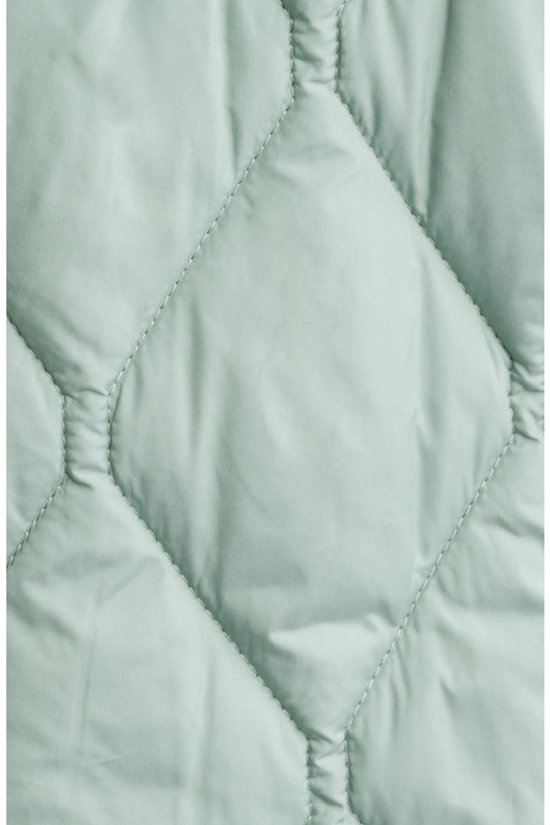 Ashbury Diamond Quilted Hooded Liner Jacket, Alternate, color, COOL SAGE