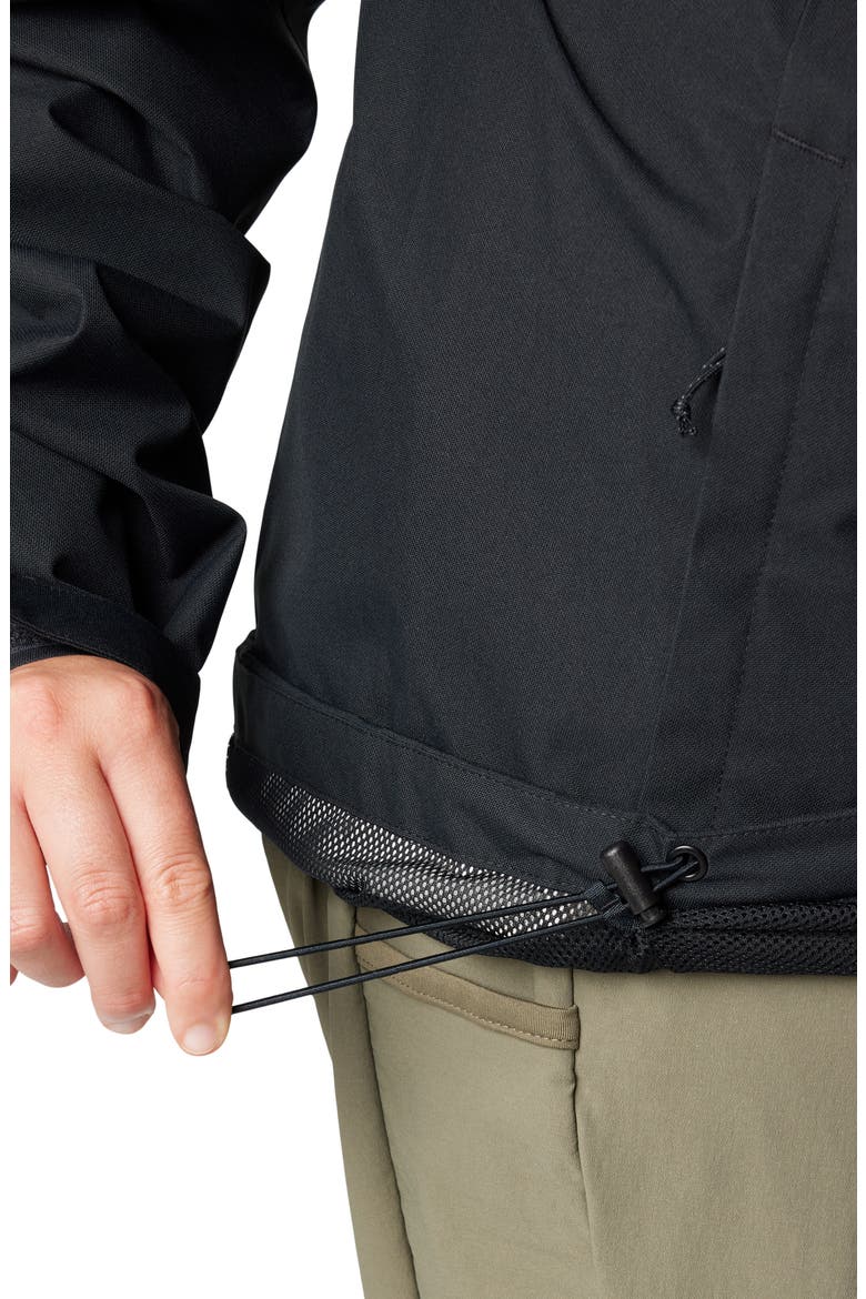 Hikebound II Waterproof Jacket, Alternate, color, BLACK