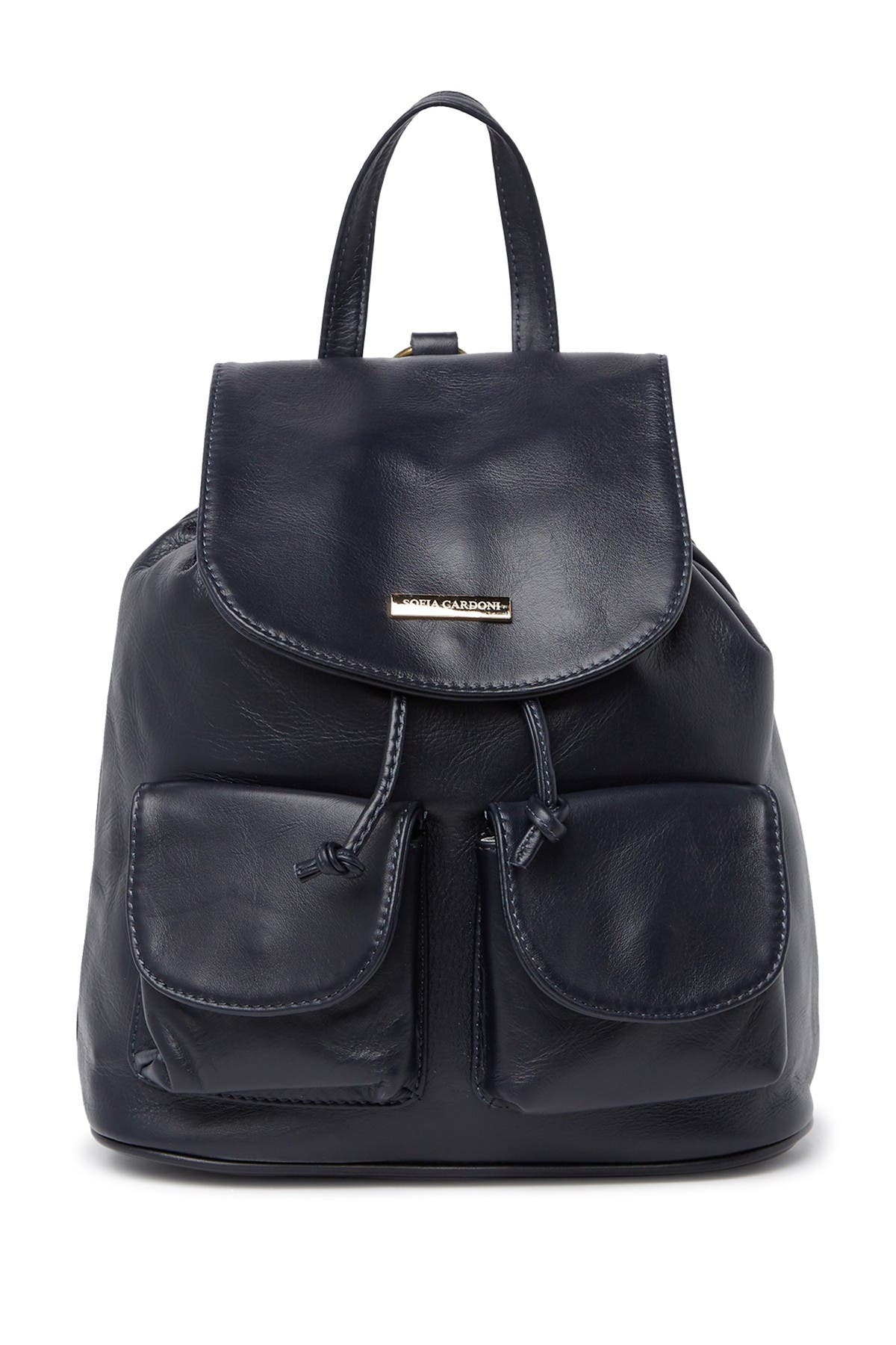 SOFIA CARDONI Leather Backpack, Alternate, color, 