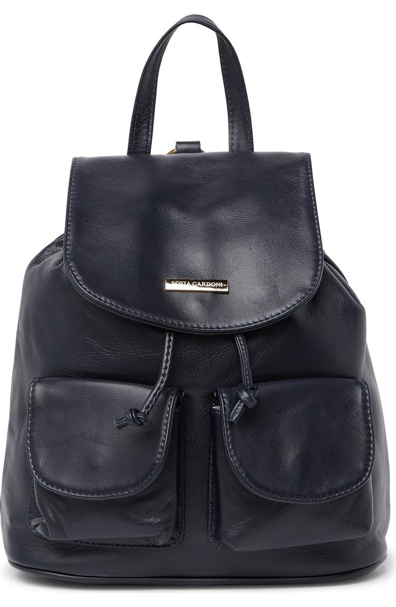 SOFIA CARDONI Leather Backpack, Alternate, color,