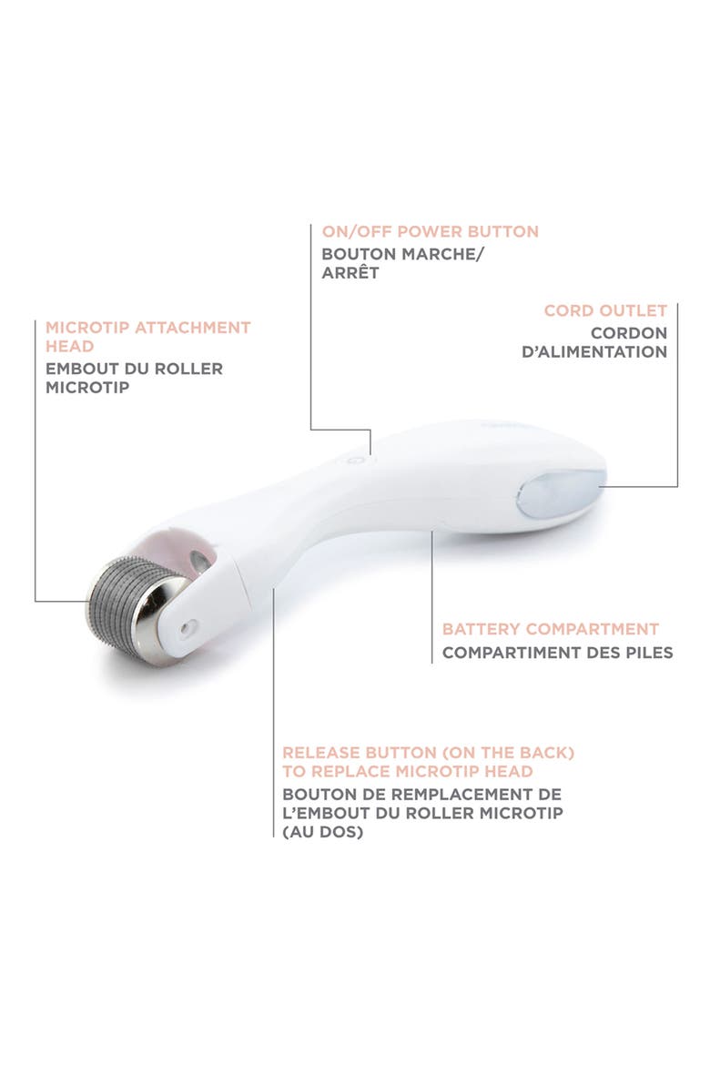 GloPRO® Microneedling Regeneration Tool with FACE & BODY MicroTip™ Attachments, Alternate, color, NO COLOR