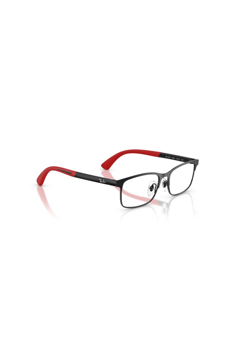 48mm Rectangle optical glasses, Alternate, color, Black