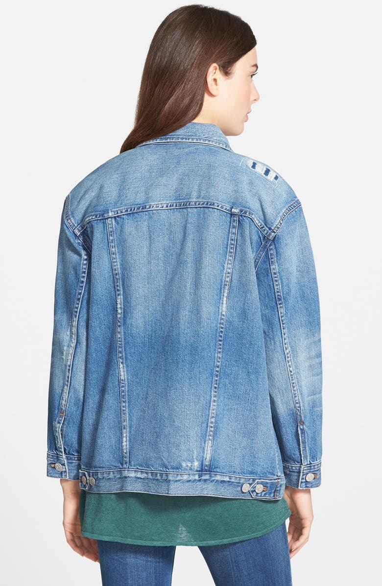 Madewell Oversize Jean Jacket, Alternate, color, 