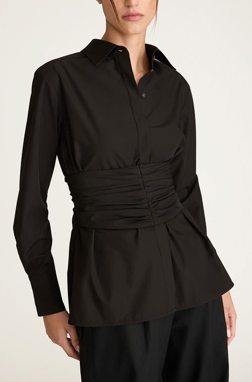 REBECCA TAYLOR REBECCA TAYLOR CORSETED BUTTON DOWN 