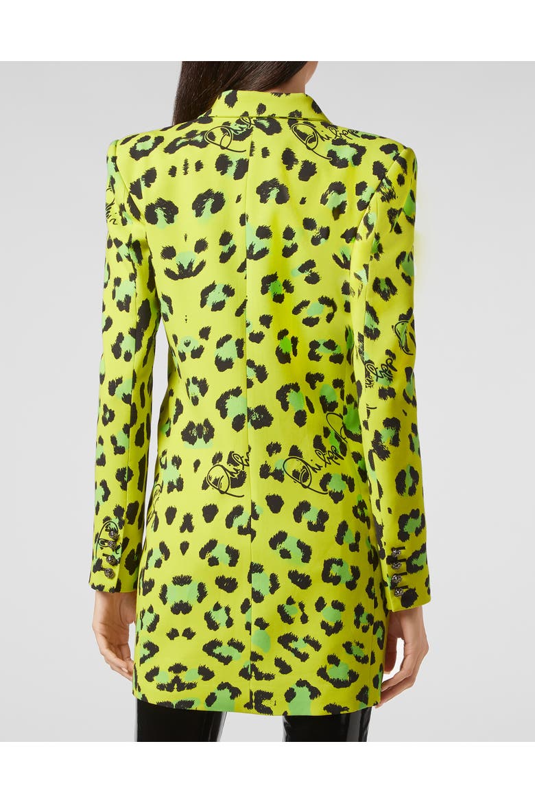 Blazer Leopard Women, Alternate, color, green/black