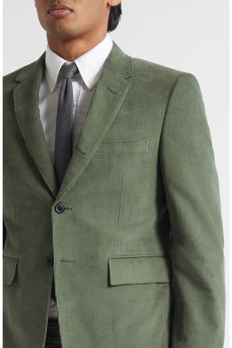 Fit 1 Classic Corduroy Sport Coat, Alternate, color, LIGHT GREEN
