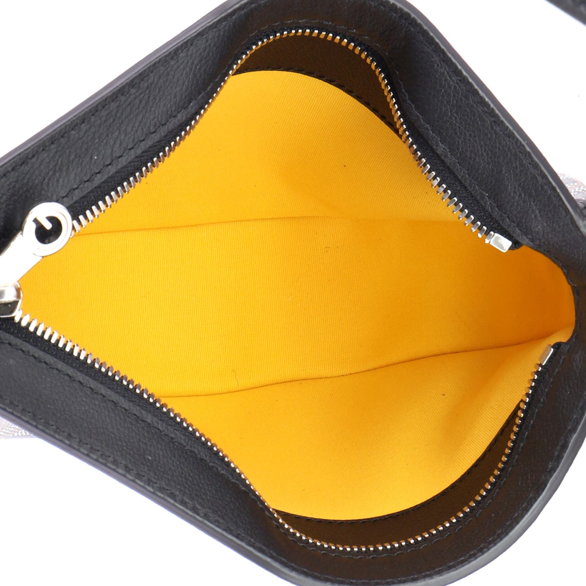 Hirondelle Shoulder Bag Coated Canvas and Leather, Alternate, color, Black