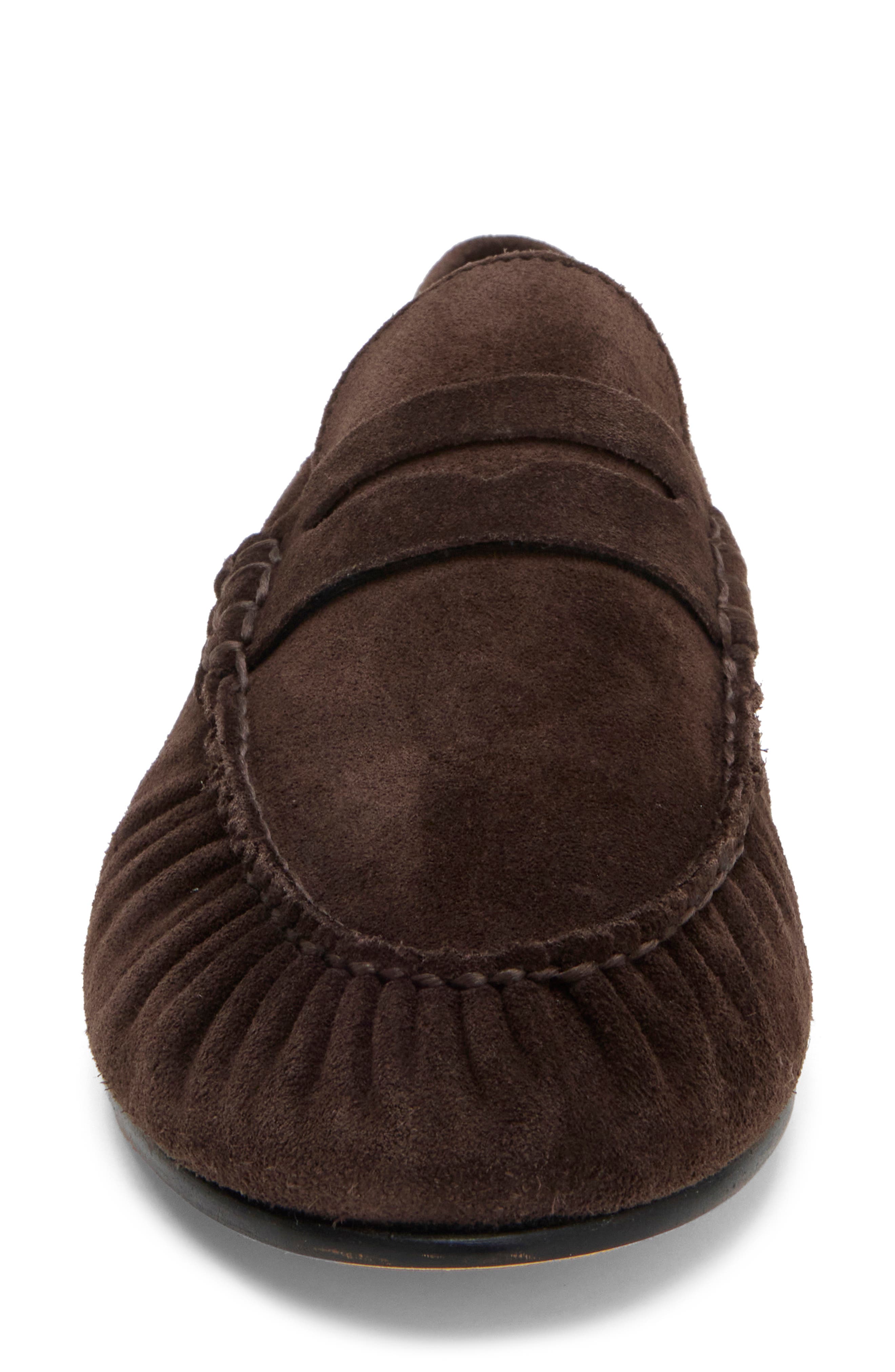 Sydney Leather Loafer, Alternate, color, ESPRESSO SUEDE