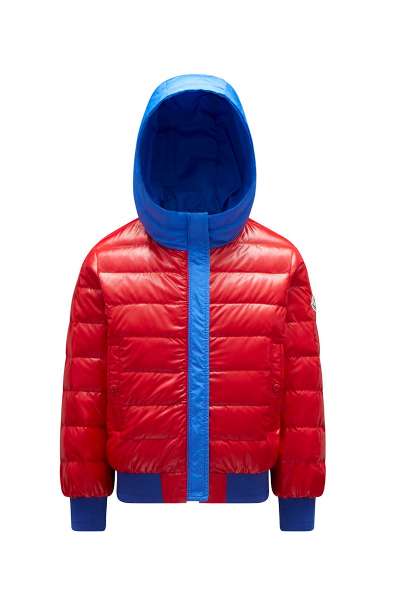 Moncler Kids' Bukret Down Reversible Jacket, Alternate, color, 