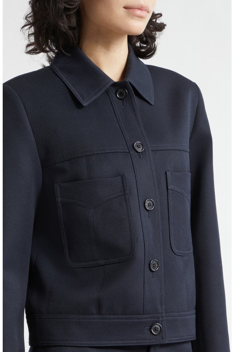 Susannah Virgin Wool Jacket, Alternate, color, MIDNIGHT