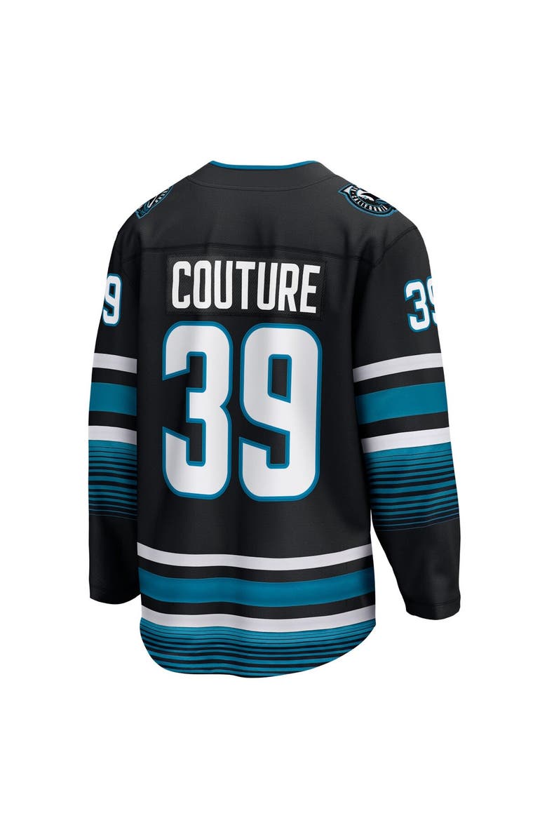 FANATICS Men's Fanatics Logan Couture Black San Jose Sharks Alternate Premier Breakaway Player Jersey, Alternate, color, Black
