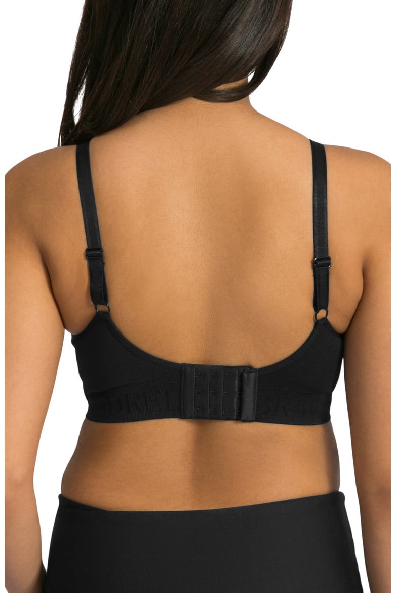 Simply Sublime Seamless Nursing Bra, Alternate, color, BLACK