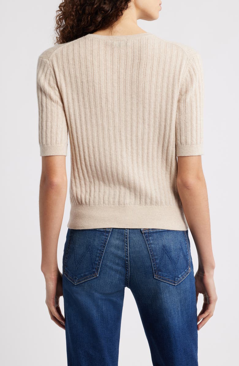 rag & bone Wren Cashmere Sweater, Alternate, color, Oatmeal
