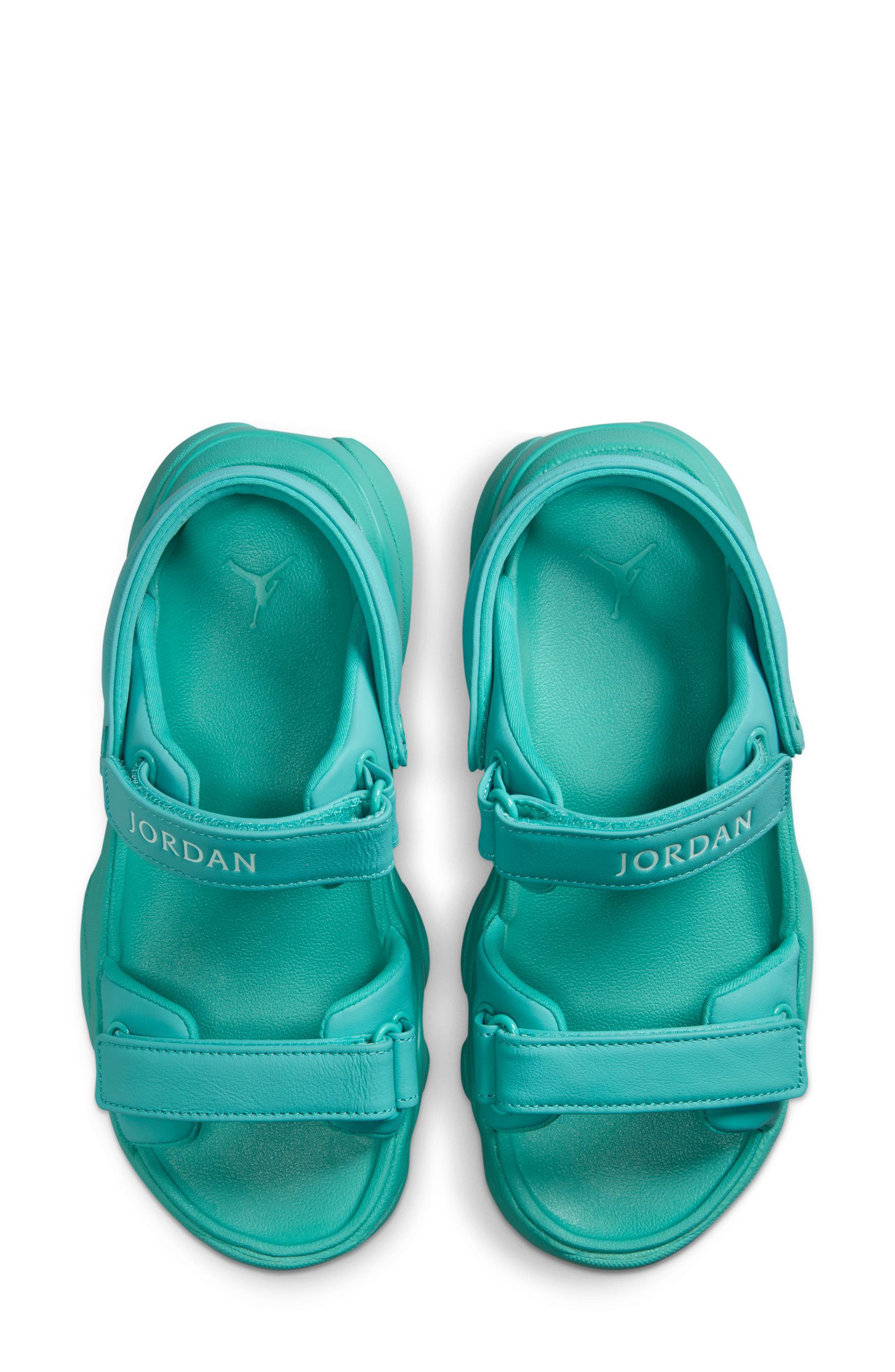 Deja Sandal, Alternate, color, WASHED TEAL/ IGLOO