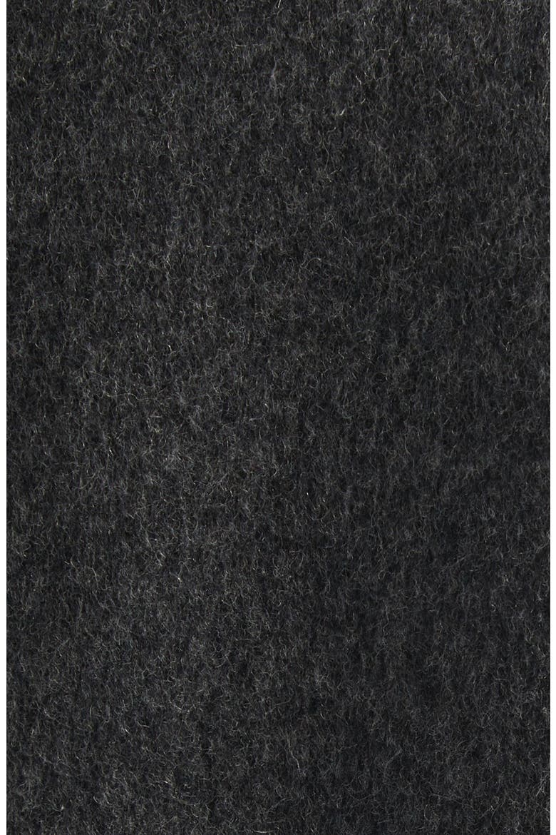 Double Face Wool & Cashmere Overcoat, Alternate, color, DARK GREY MELANGE