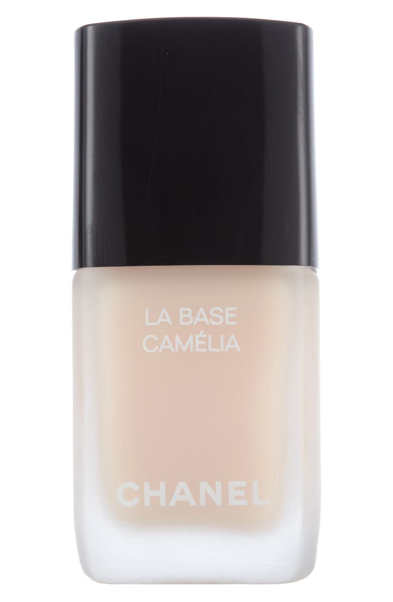 CHANEL La Base Camelia Base Coat, Main, color, 