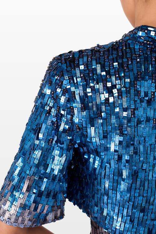 Jenny Packham Cristobel Jacket In Blue