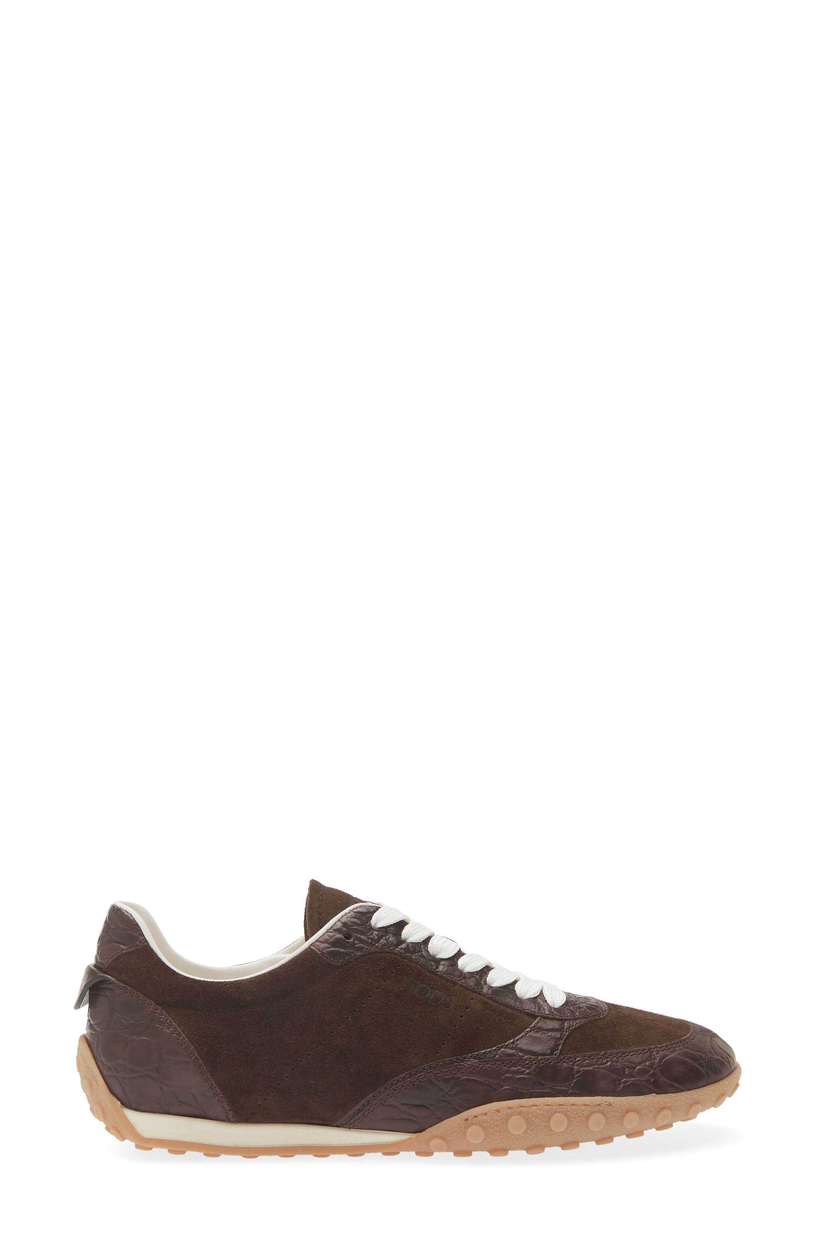 Tod's Snake Embossed Leather Sneaker (Women) | Nordstrom