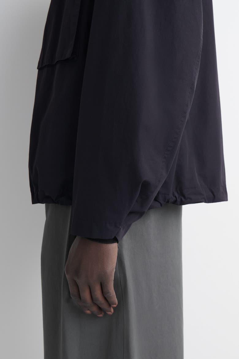 Packable-Hood Windbreaker Jacket, Alternate, color, NAVY