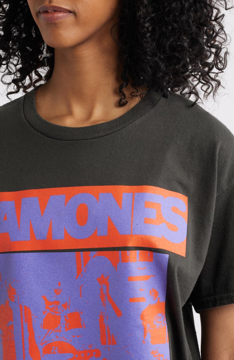 Merch Traffic The Ramones Graphic T-Shirt, Alternate, color, Black