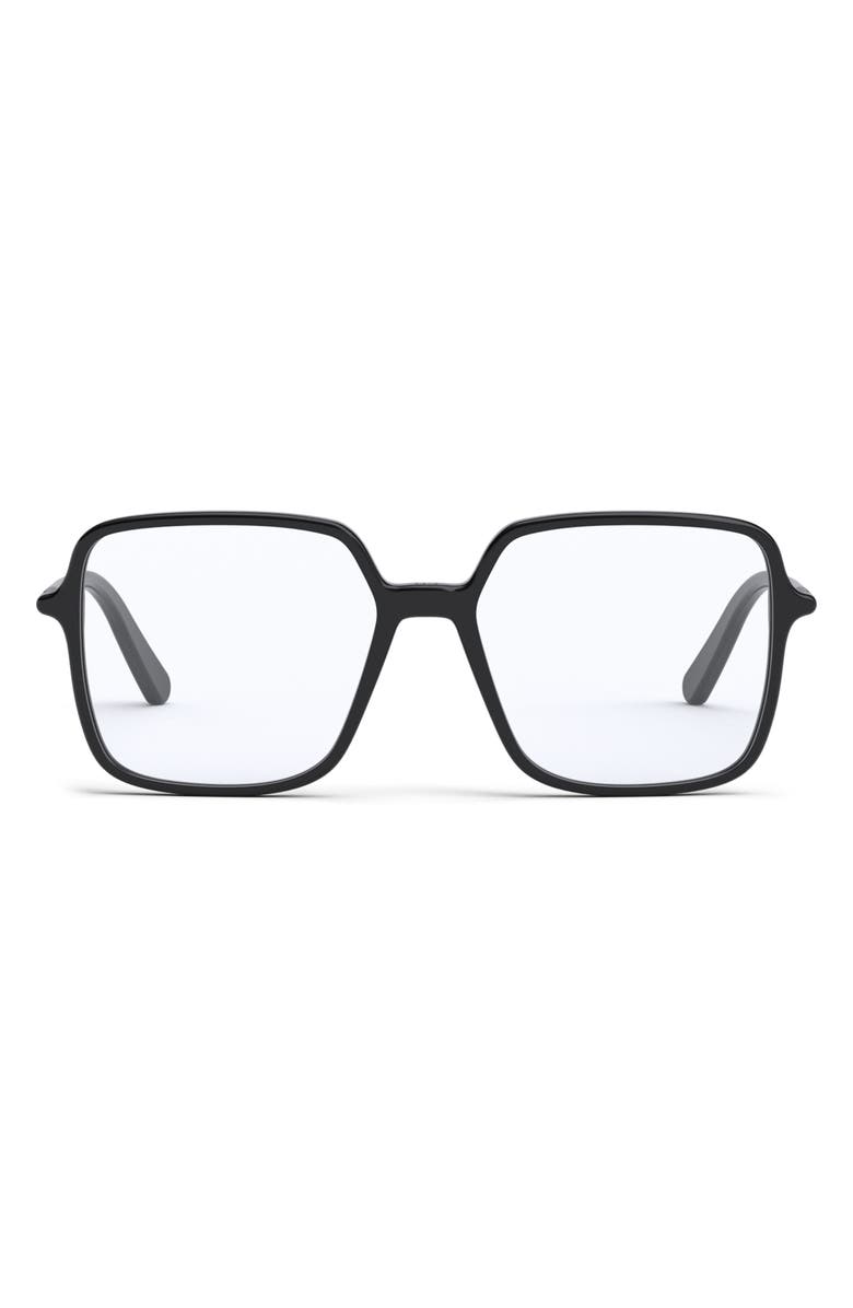 DIOR Mini CD O S2I 54mm Square Eyeglasses, Main, color, 